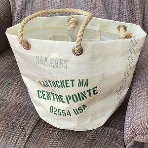Seabags Maine Nantucket beverage tote